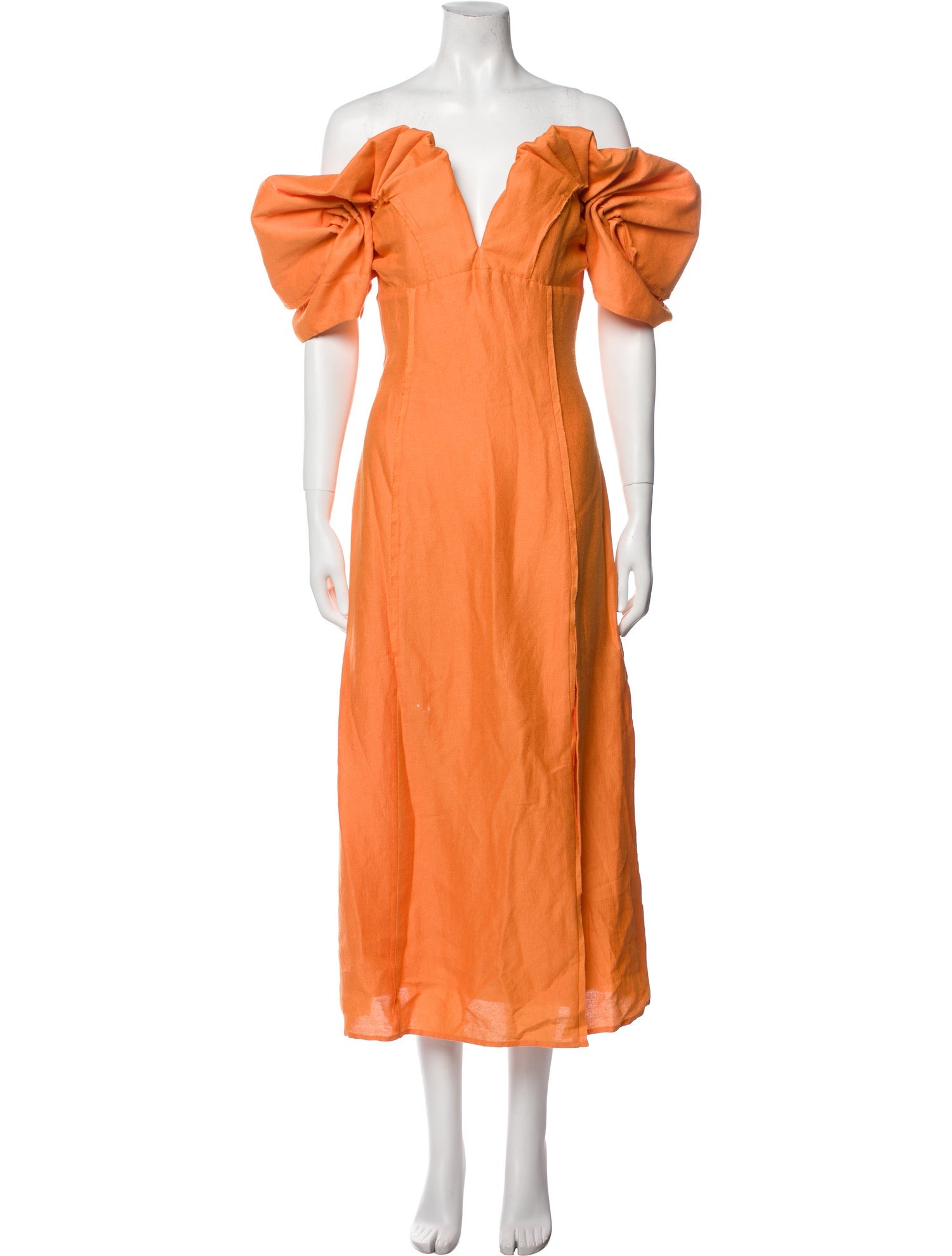 Cult Gaia Off-The-Shoulder Long Dress