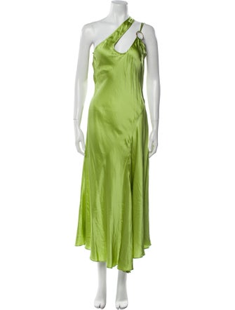 Cult Gaia Silk Long Dress