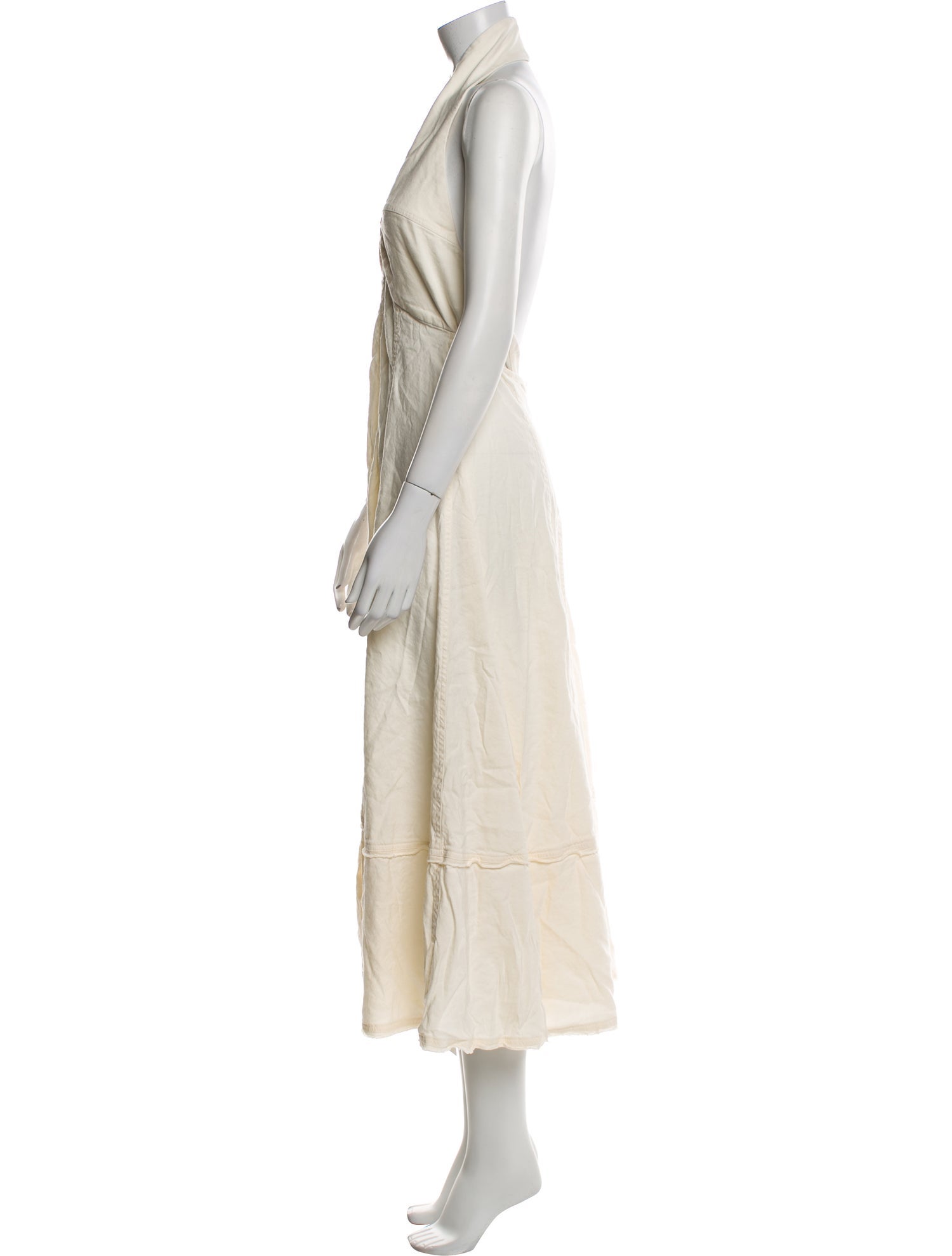 Cult Gaia Halterneck Long Dress