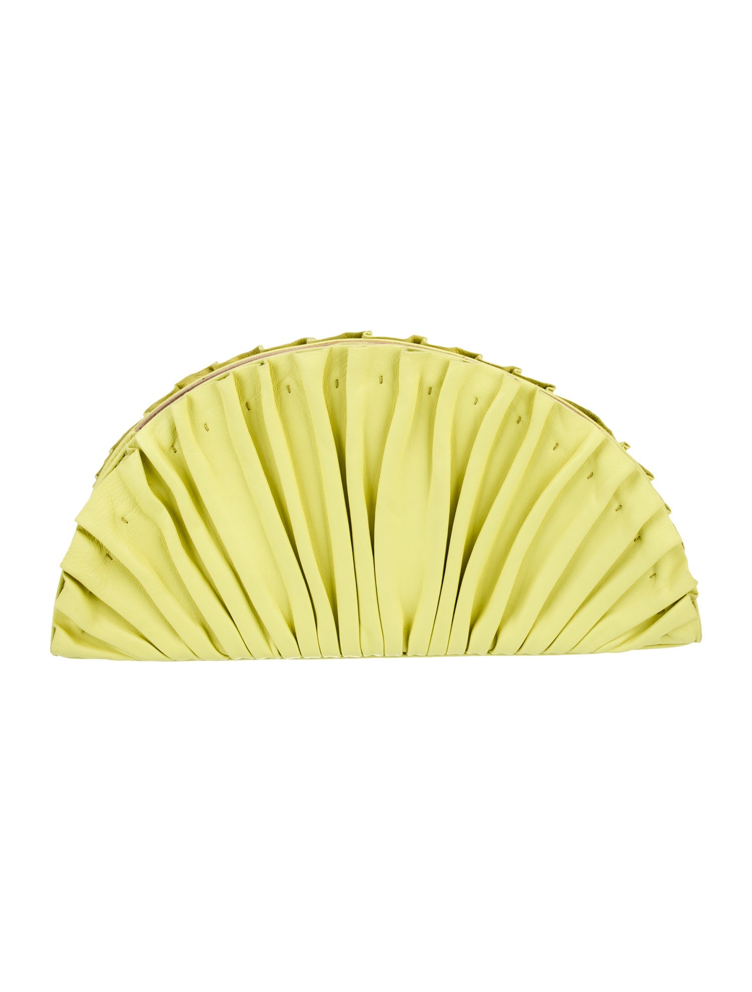 Cult Gaia Leather Clutch