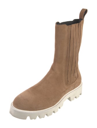 Cult Gaia Suede Chelsea Boots