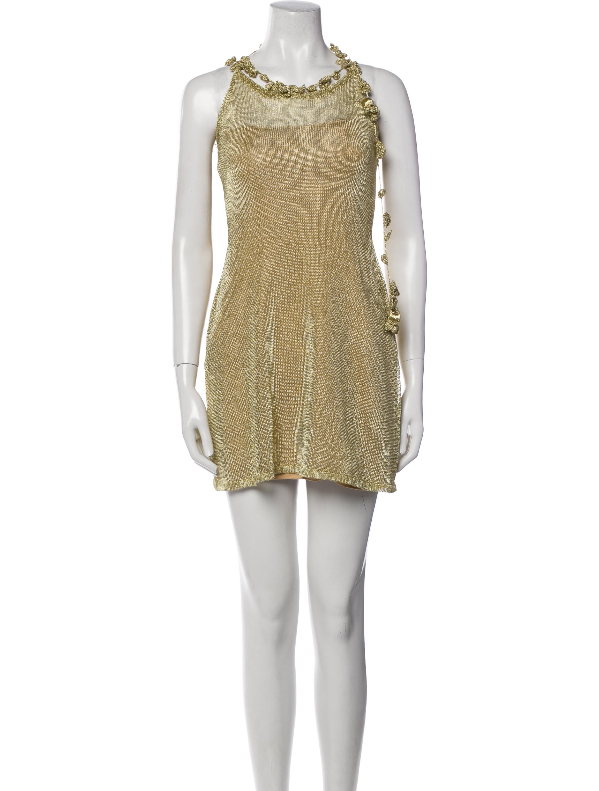 Cult Gaia Printed Mini Dress