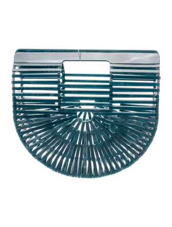 Cult Gaia Acrylic Top Handle Bag