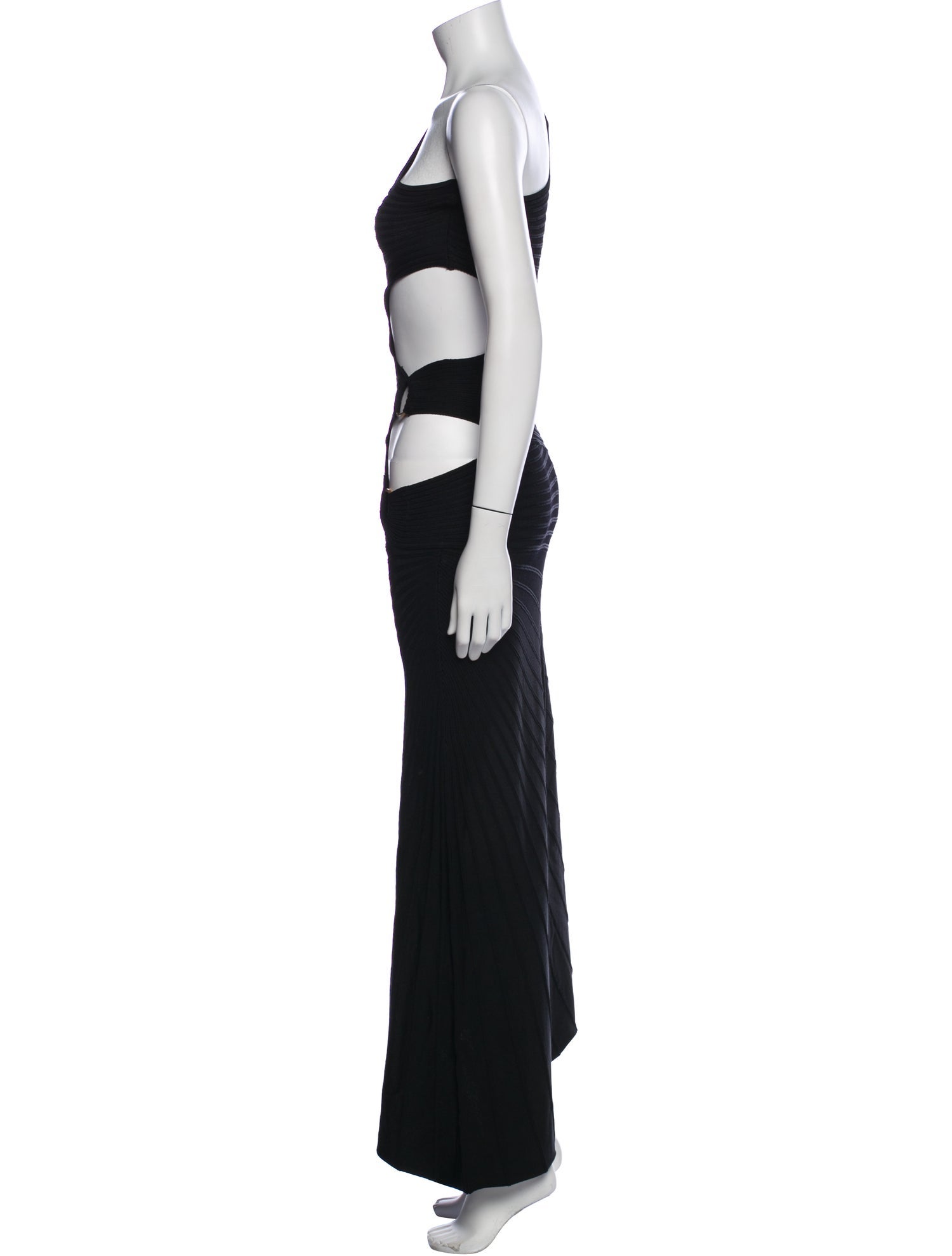 Cult Gaia One-Shoulder Long Dress