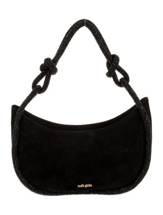 Cult Gaia Suede Shoulder Bag