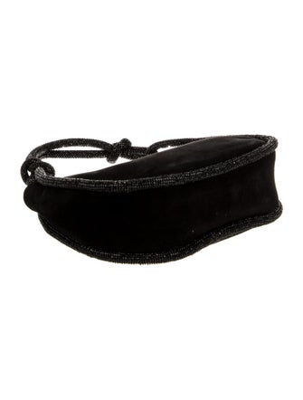 Cult Gaia Suede Shoulder Bag