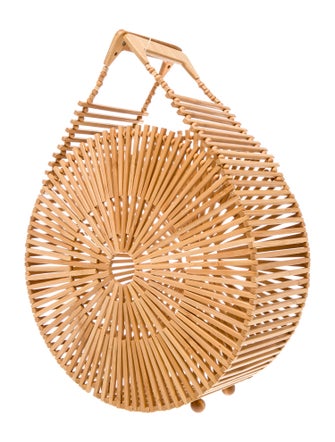 Cult Gaia Bamboo Top Handle Bag