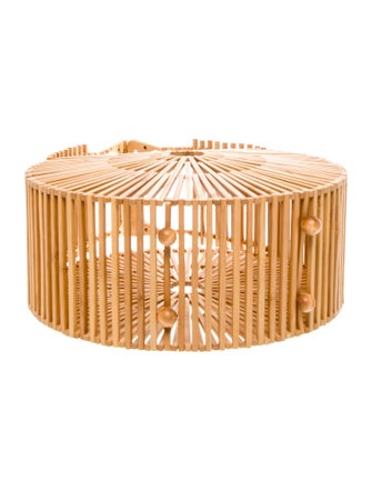 Cult Gaia Bamboo Top Handle Bag