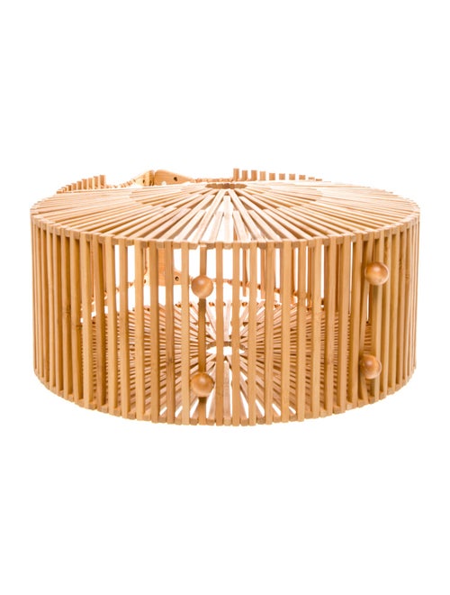 Cult Gaia Bamboo Top Handle Bag
