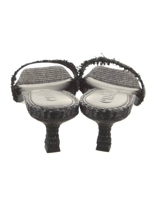 Cult Gaia Straw Slides