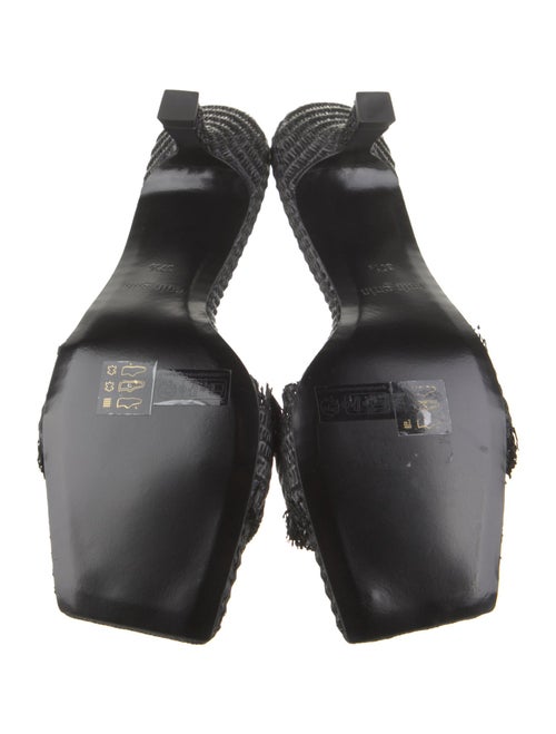 Cult Gaia Straw Slides