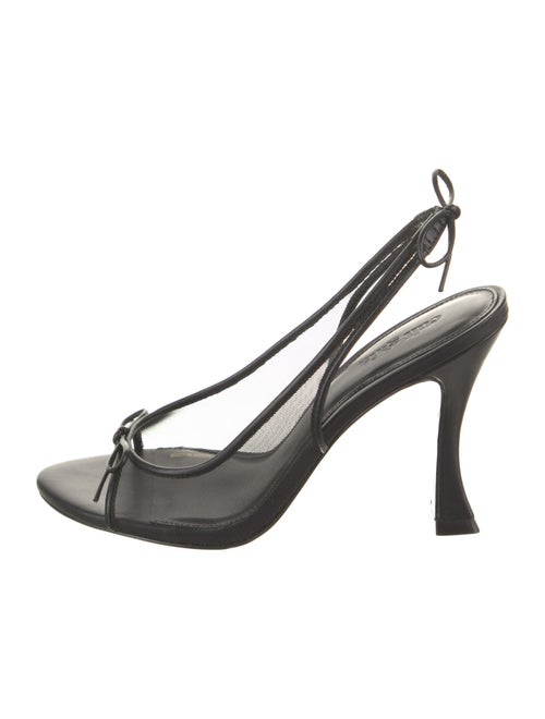 Cult Gaia Mesh Slingback Sandals