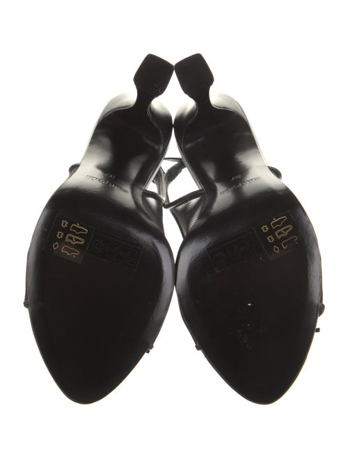 Cult Gaia Mesh Slingback Sandals