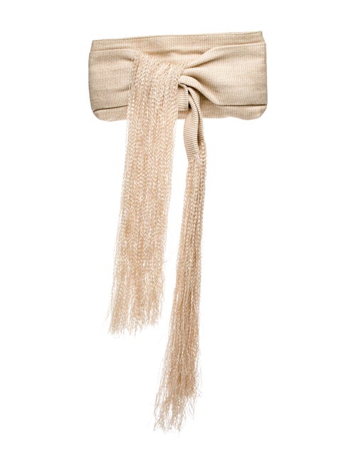 Cult Gaia Raffia Evening Bag