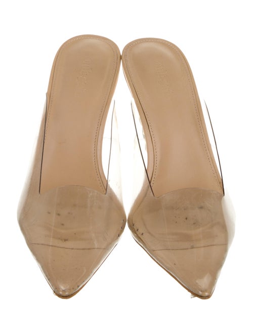 Cult Gaia PVC Chain-Link Accents Mules