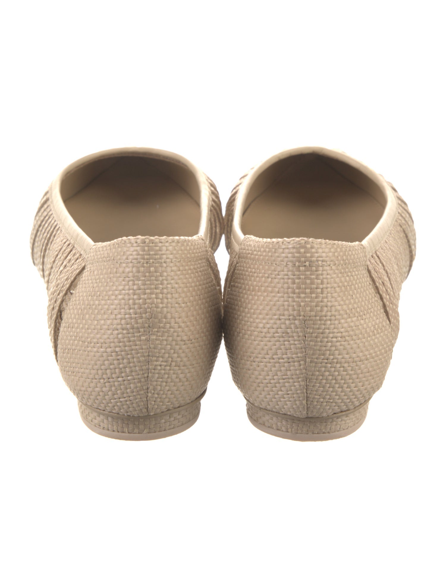 Cult Gaia Rattan Ballet Flats