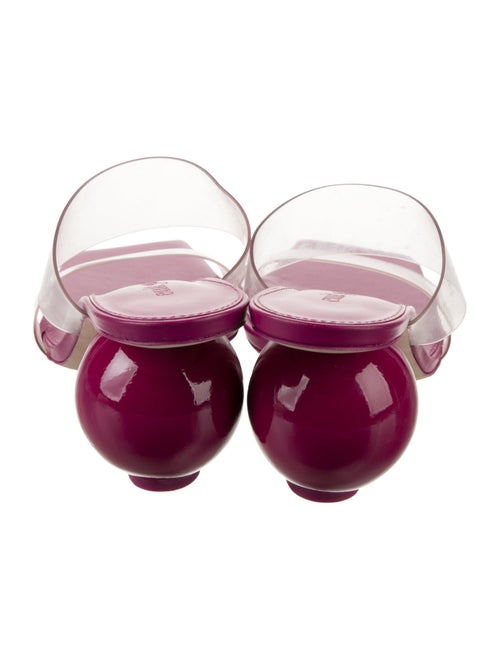 Cult Gaia Leather Slides