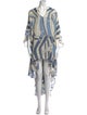Cult Gaia Printed Long Dress