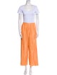 Cult Gaia Striped Pleated Accents Pant Set