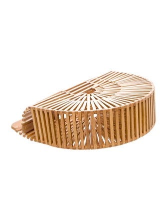 Cult Gaia Bamboo Top Handle Bag