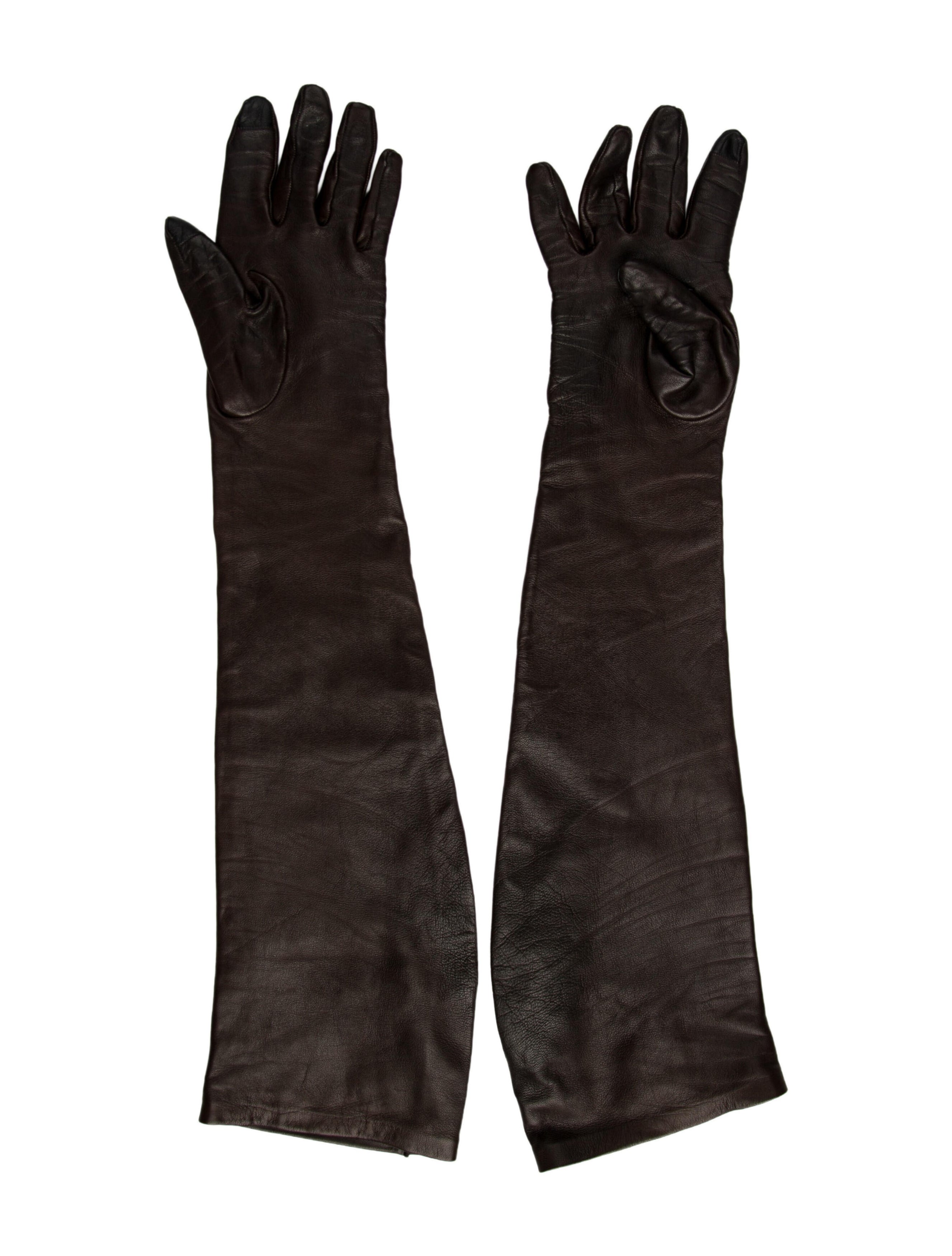 Cult Gaia Long Winter Gloves