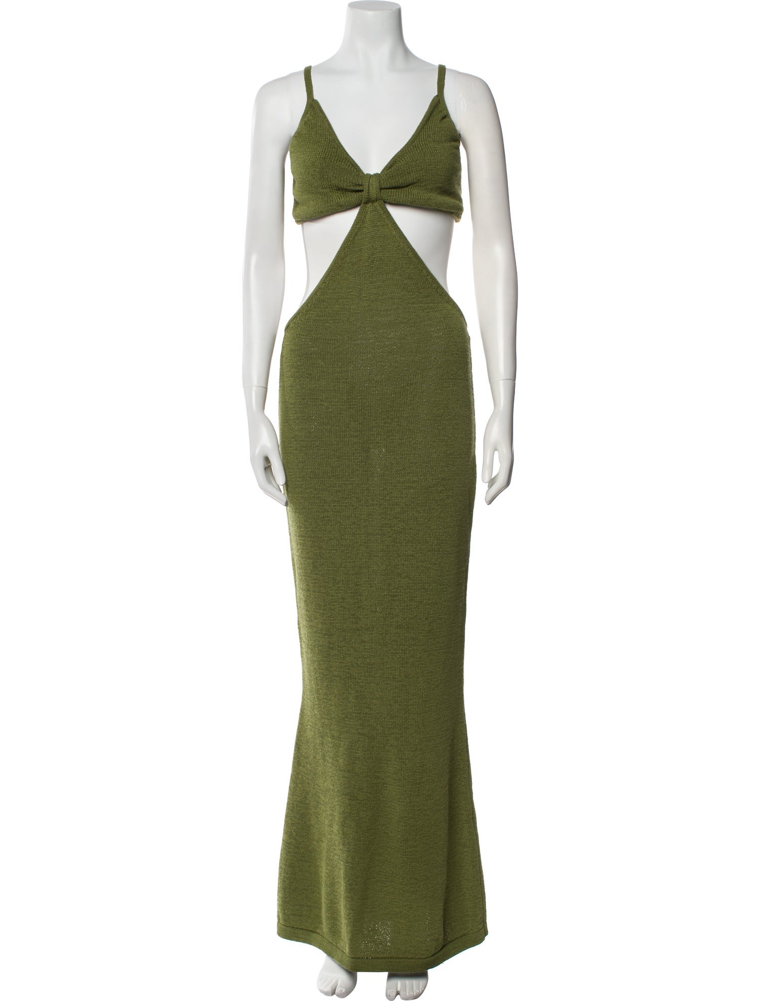 Cult Gaia Printed Long Dress