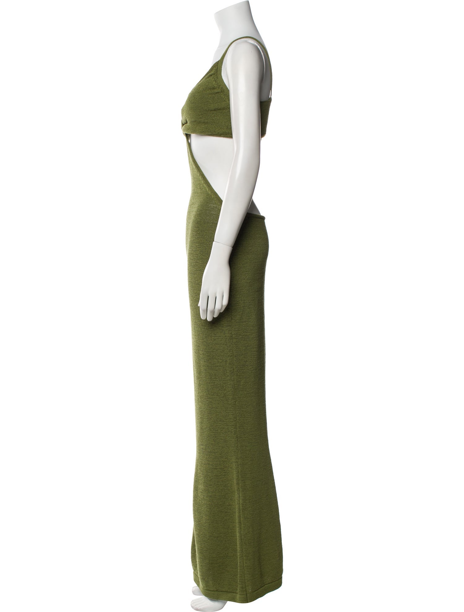 Cult Gaia Printed Long Dress