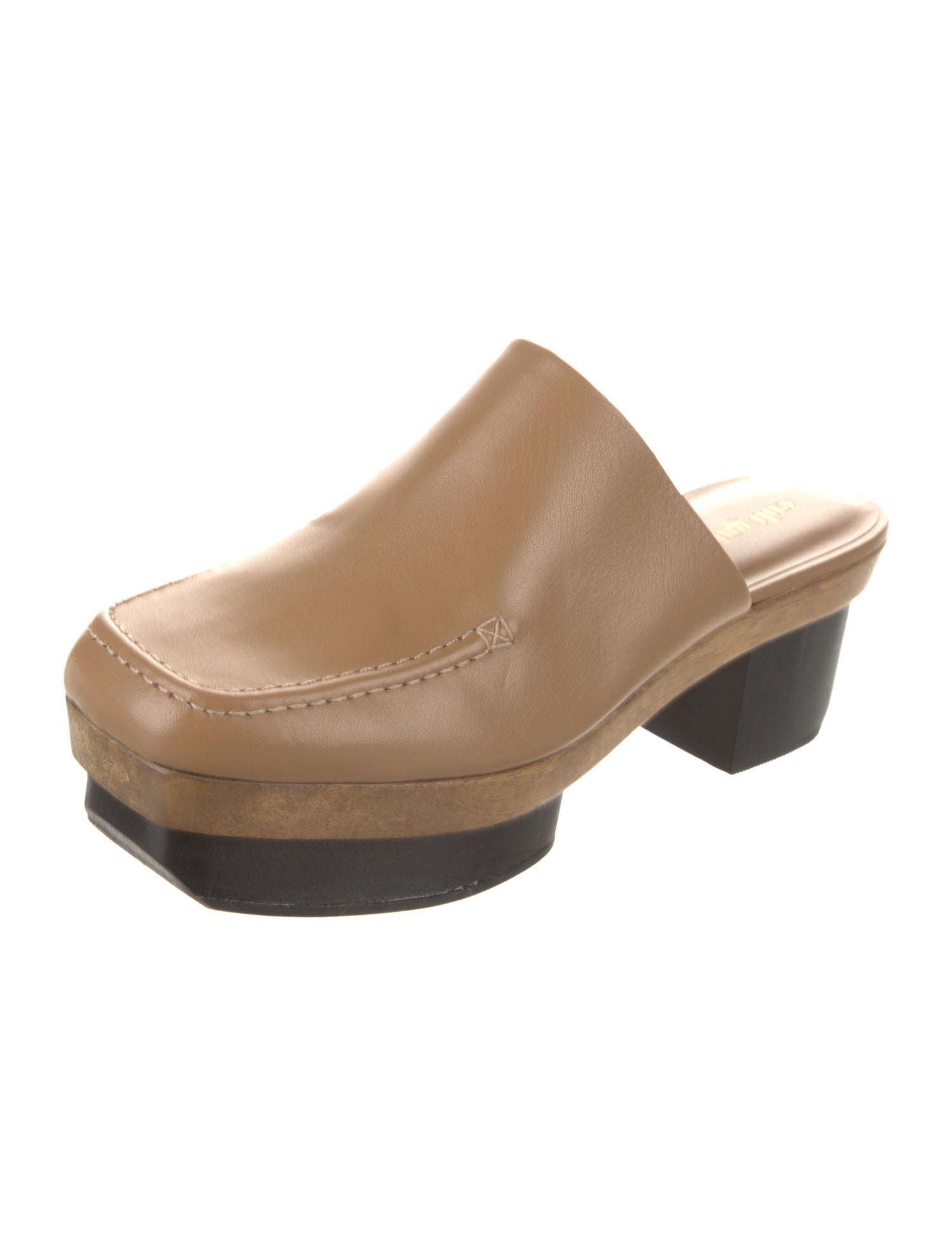 Cult Gaia Leather Mules