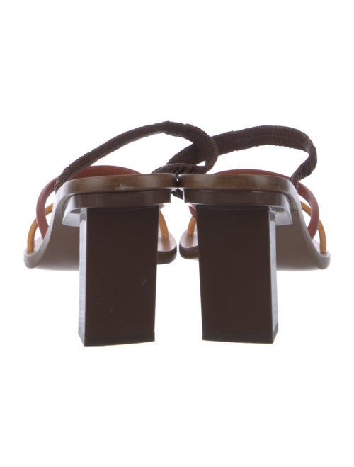 Cult Gaia Leather Slides