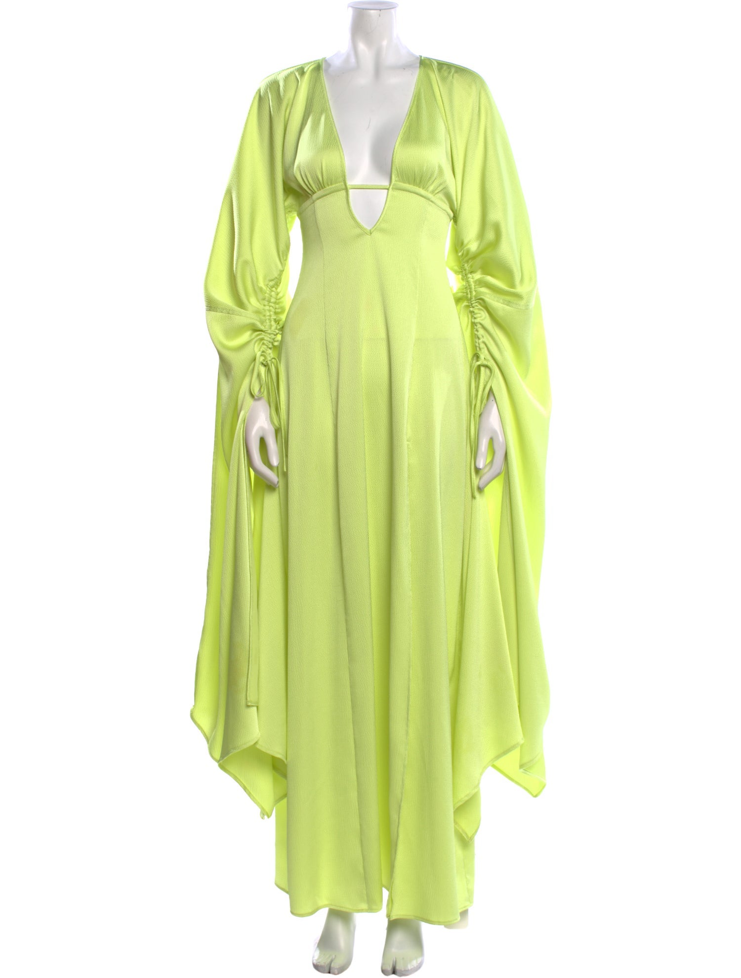 Cult Gaia V-Neck Long Dress