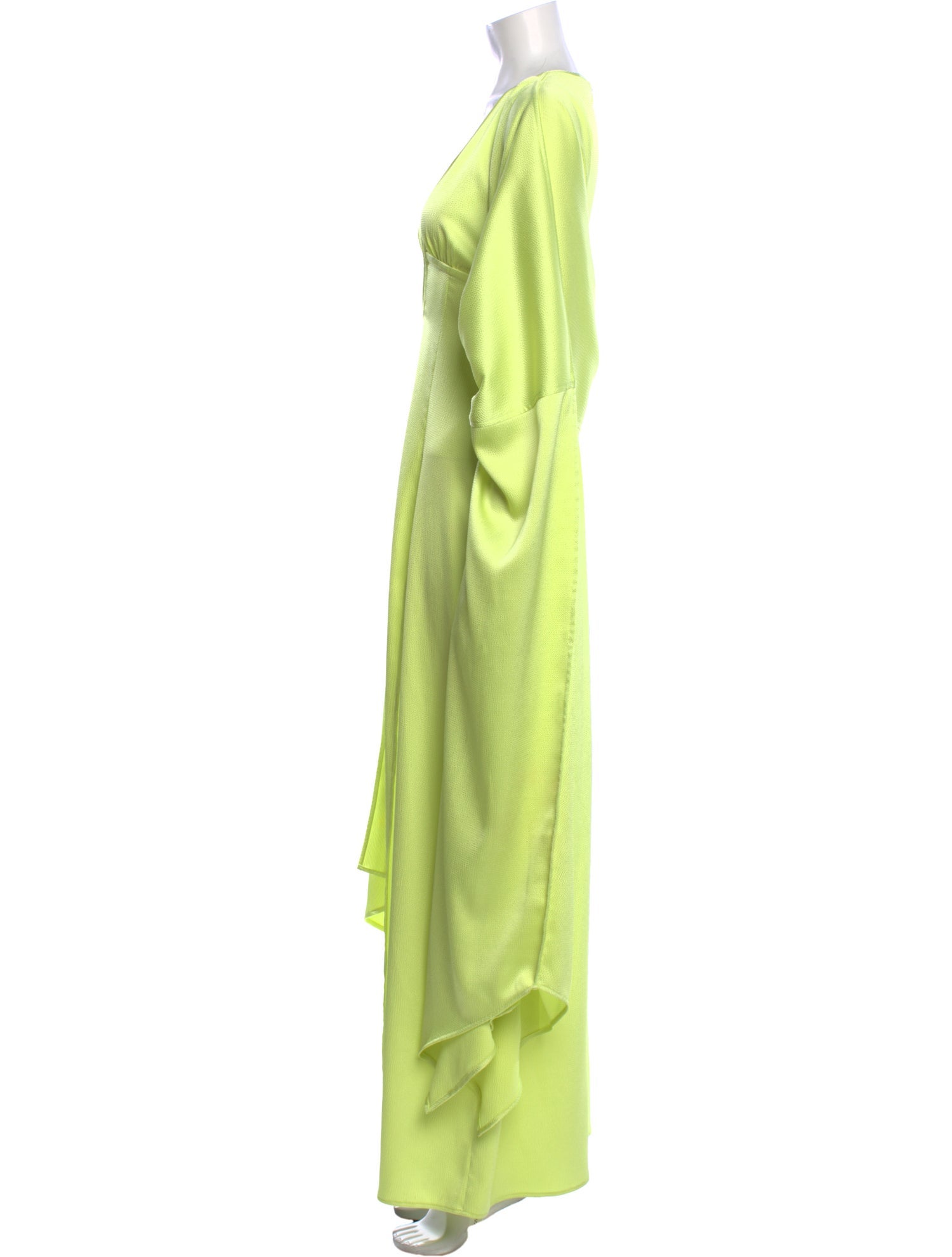 Cult Gaia V-Neck Long Dress