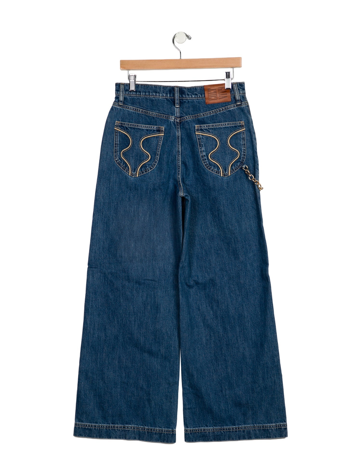 Cult Gaia High-Rise Wide Leg Jeans w/ Tags