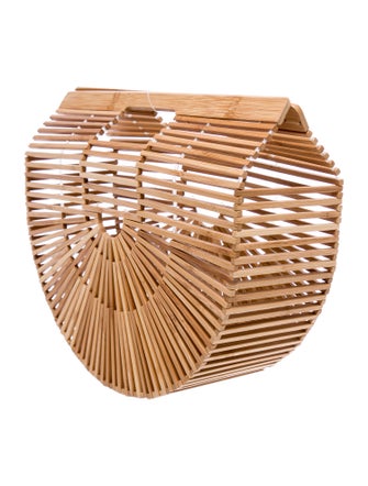 Cult Gaia Bamboo Top Handle Bag