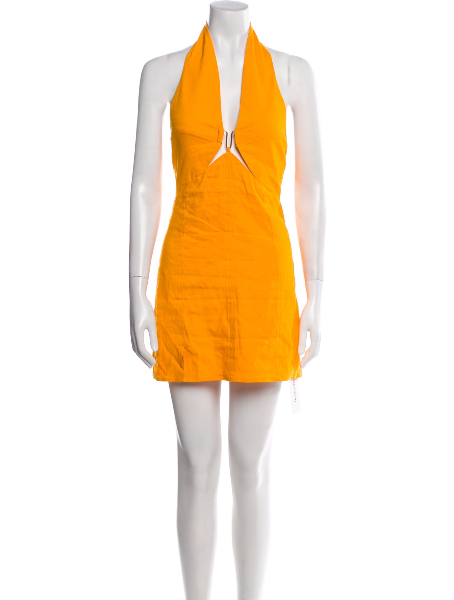 Cult Gaia Halterneck Mini Dress