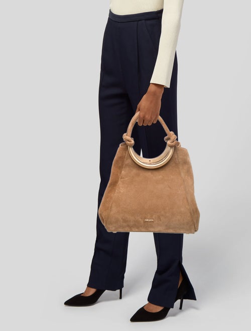 Cult Gaia Suede Shoulder Bag