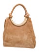 Cult Gaia Suede Shoulder Bag