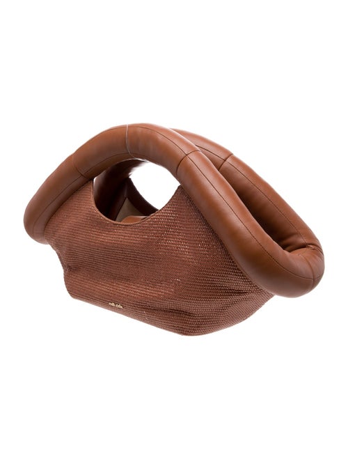 Cult Gaia Raffia Top Handle Bag