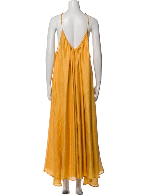 Cult Gaia Halterneck Long Dress