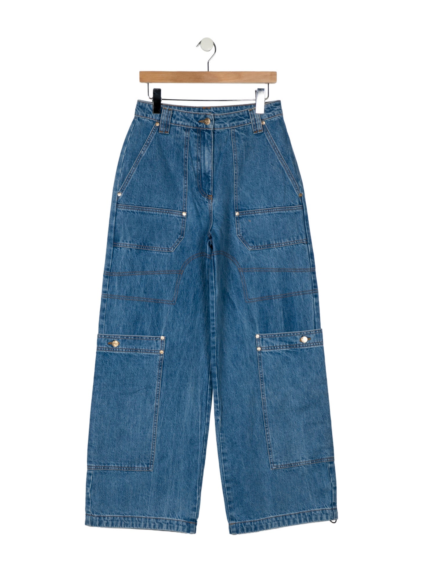 Cult Gaia High-Rise Wide Leg Jeans w/ Tags