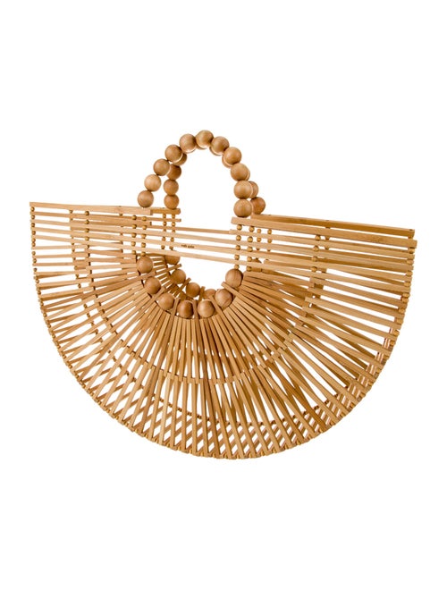Cult Gaia Bamboo Top Handle Bag
