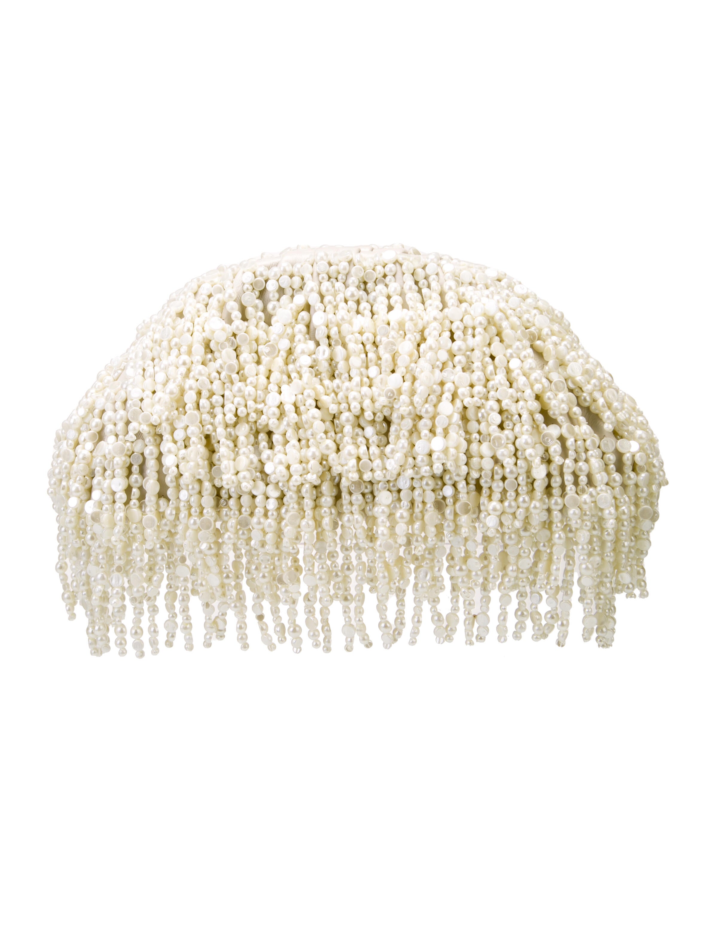 Cult Gaia Leather Evening Bag