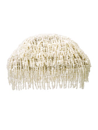 Cult Gaia Leather Evening Bag