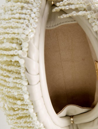 Cult Gaia Leather Evening Bag