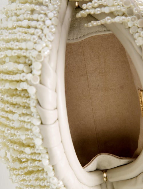 Cult Gaia Leather Evening Bag