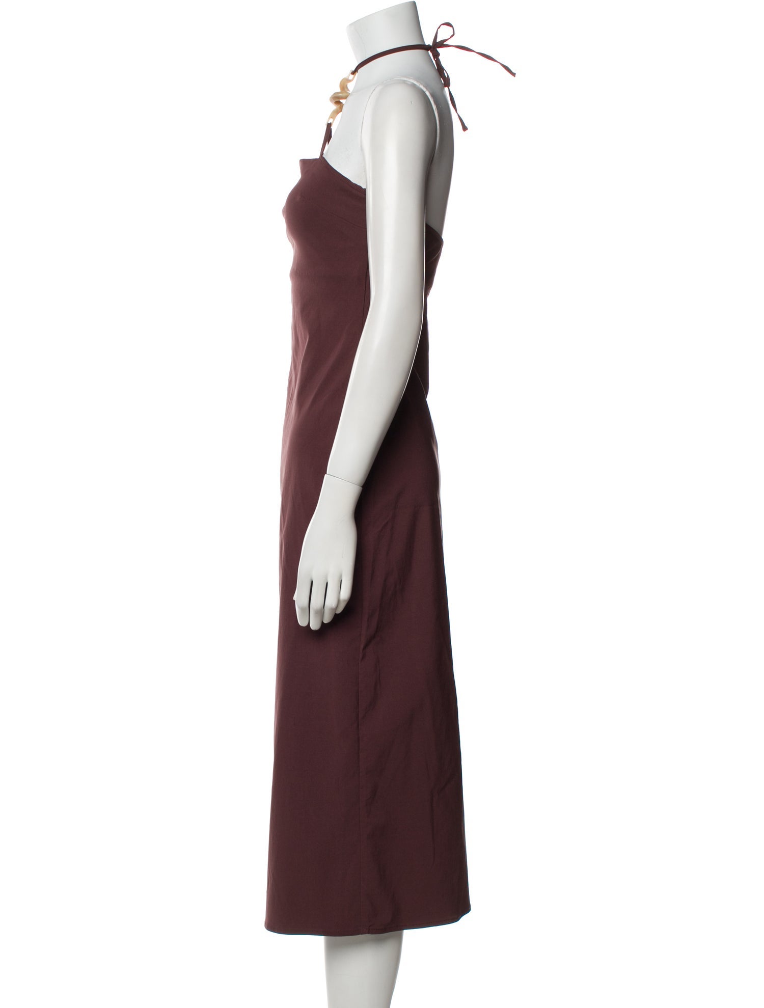 Cult Gaia Halterneck Long Dress