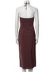 Cult Gaia Halterneck Long Dress