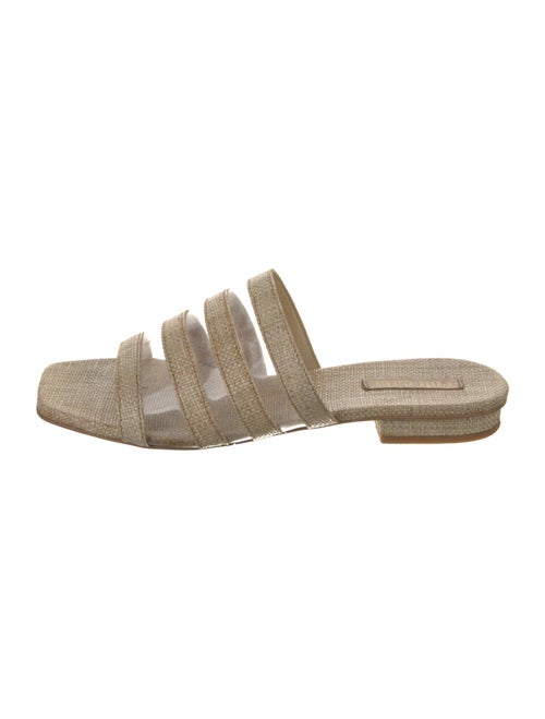 Cult Gaia Leather Slides