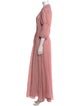 Cult Gaia V-Neck Long Dress