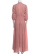 Cult Gaia V-Neck Long Dress