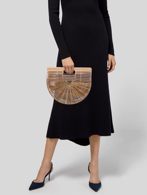 Cult Gaia Bamboo Top Handle Bag